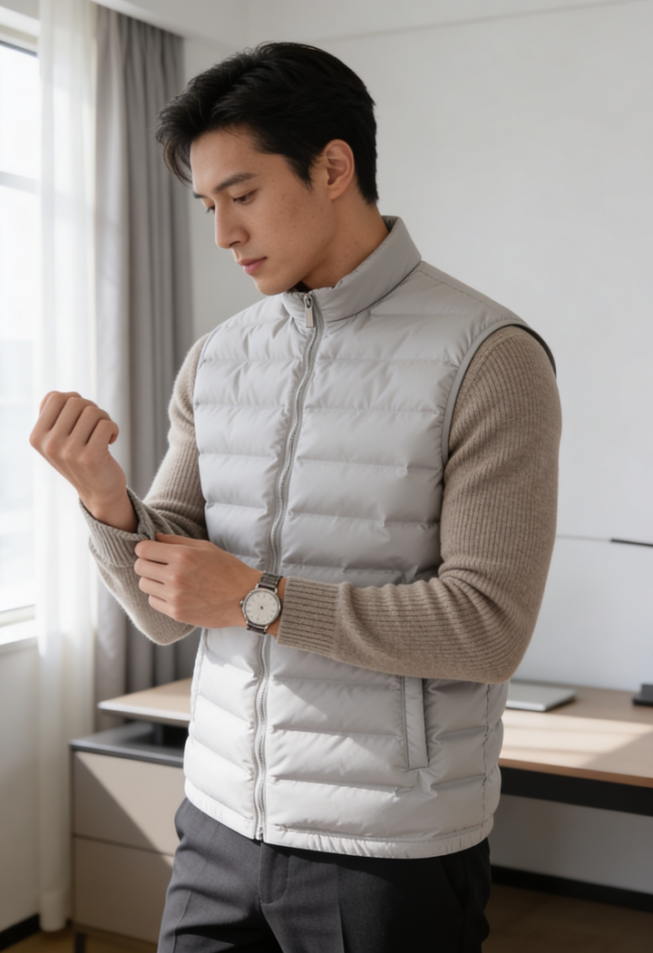Adrian | Versatile Quilted Gilet for Men's Lightweight Layering