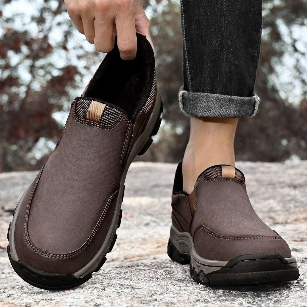 Montague | Practical Orthopedic Slip-On Work Shoes for Men