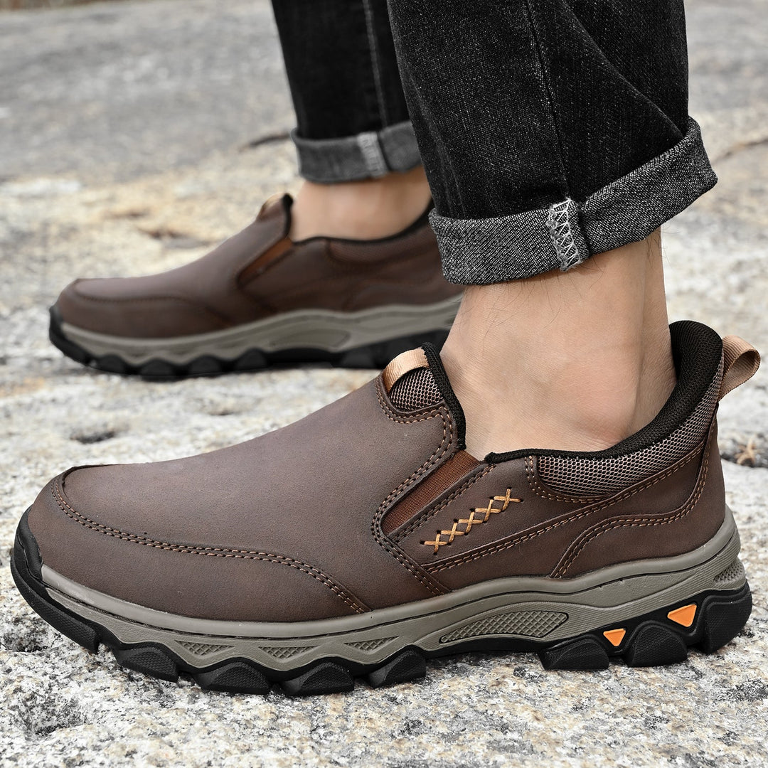 Montague | Practical Orthopedic Slip-On Work Shoes for Men