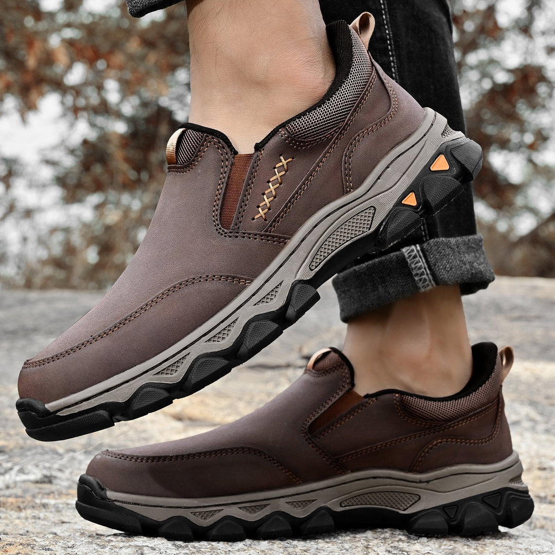 Montague | Practical Orthopedic Slip-On Work Shoes for Men