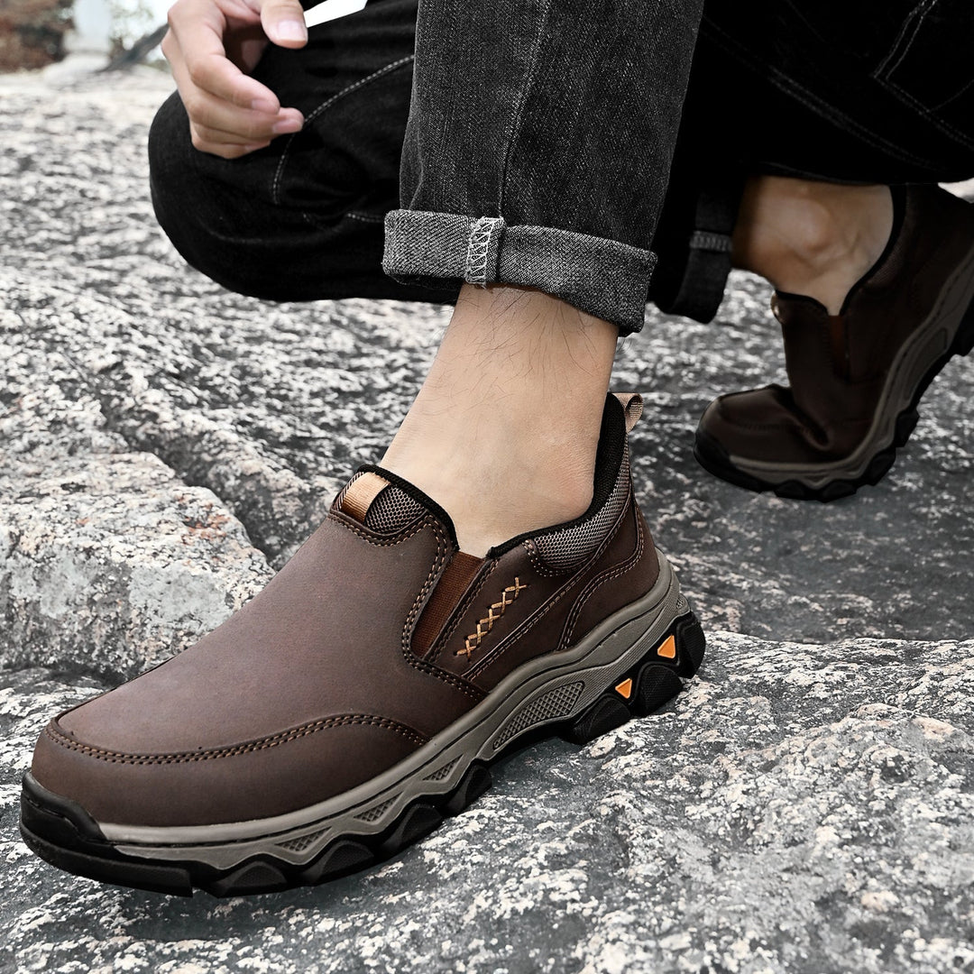 Montague | Practical Orthopedic Slip-On Work Shoes for Men