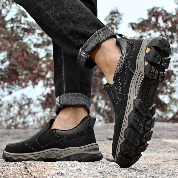 Montague | Practical Orthopedic Slip-On Work Shoes for Men