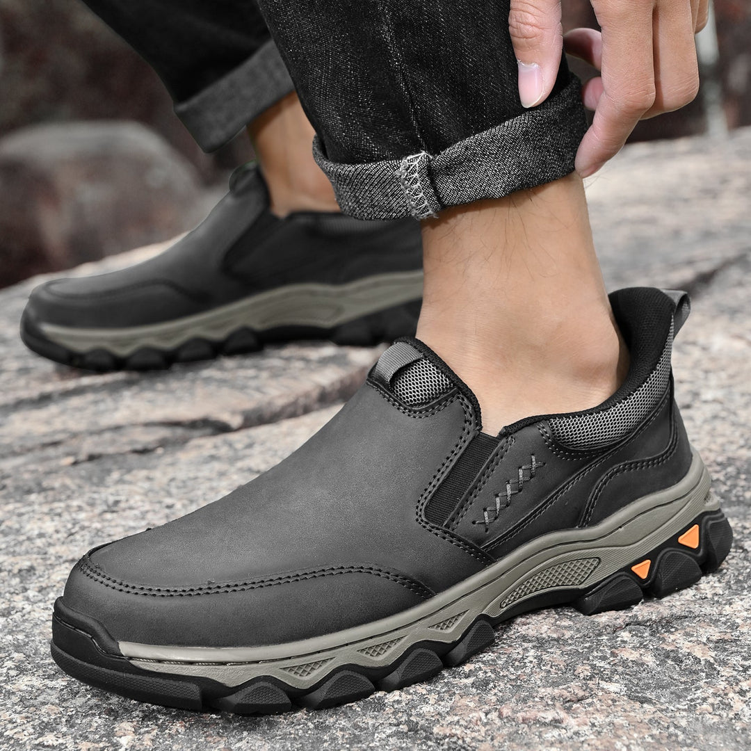 Montague | Practical Orthopedic Slip-On Work Shoes for Men