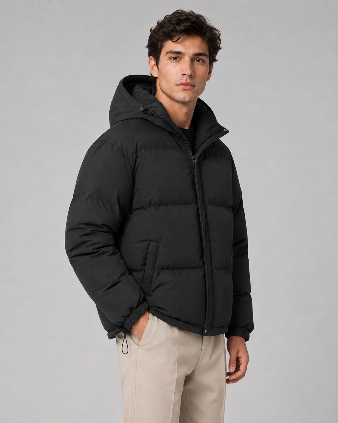 Renner | Warm Quilted Puffer Jacket for Men