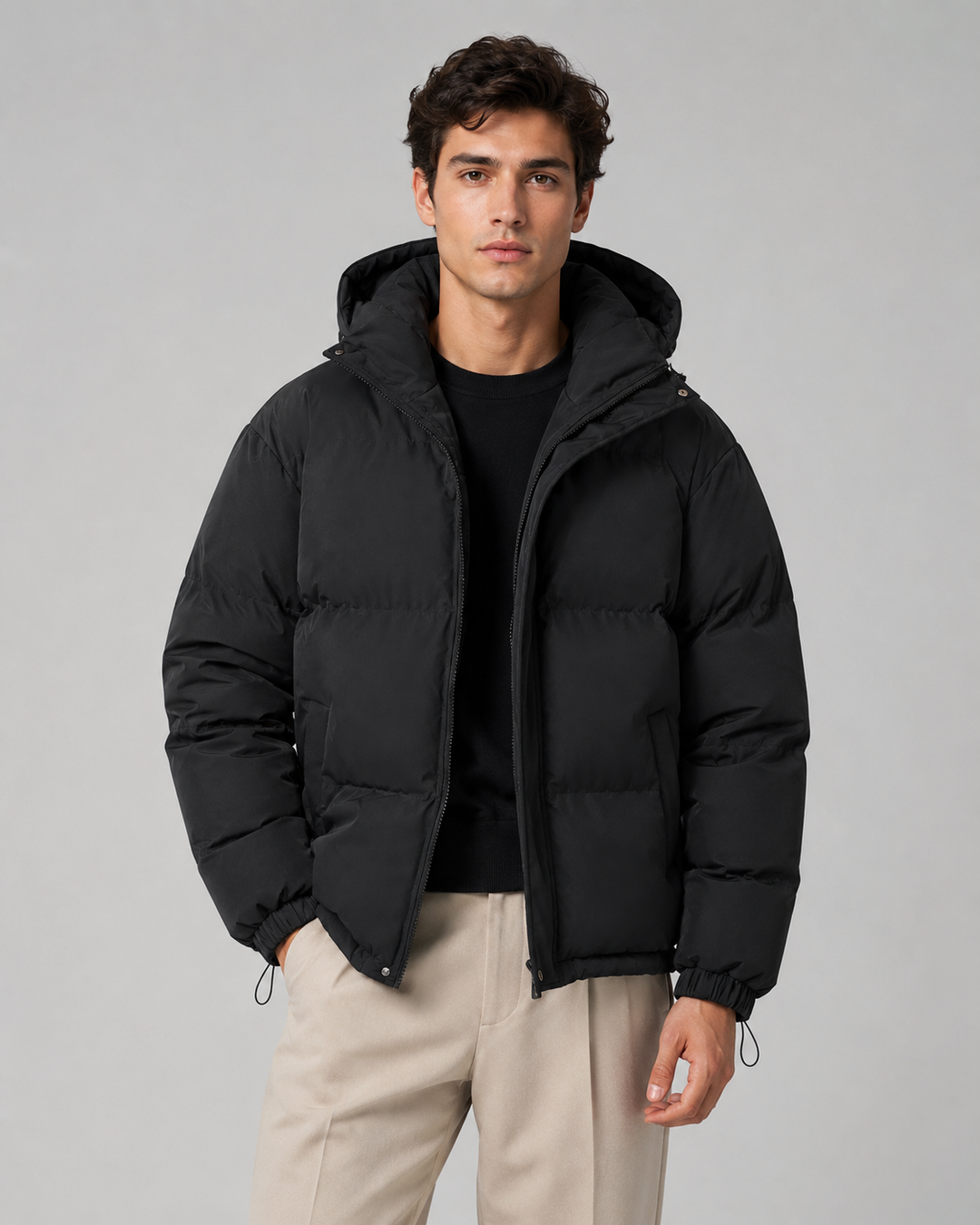Renner | Warm Quilted Puffer Jacket for Men