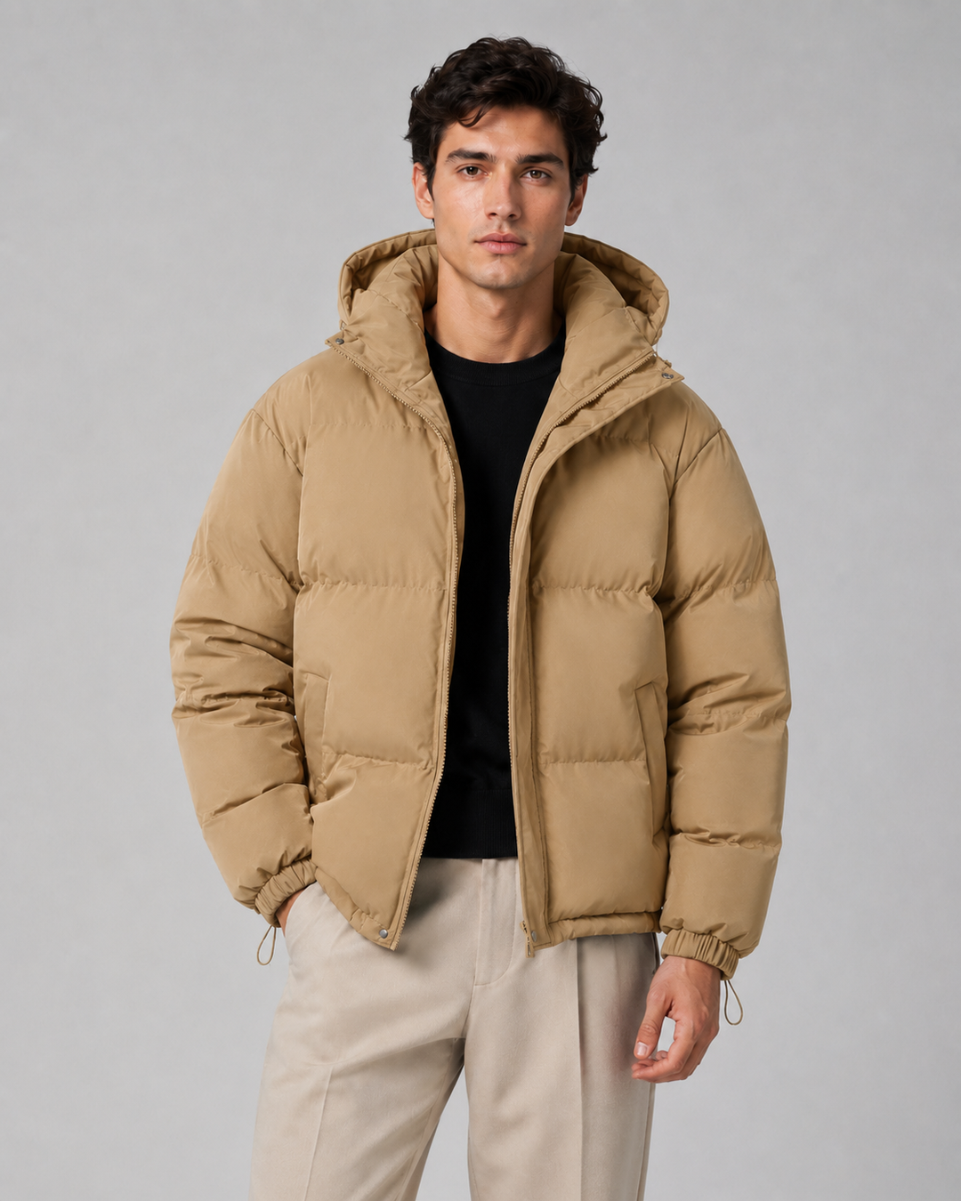 Renner | Warm Quilted Puffer Jacket for Men