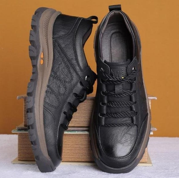 Cyril | Comfortable Leather Walking Mens Shoes