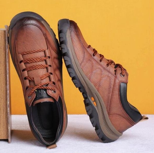 Cyril | Comfortable Leather Walking Mens Shoes