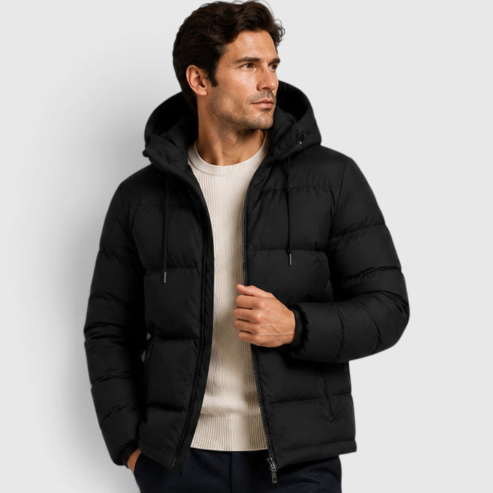 Victor | Classic Hooded Puffer Jacket for Men