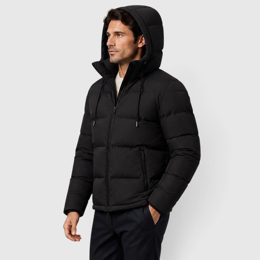 Victor | Classic Hooded Puffer Jacket for Men