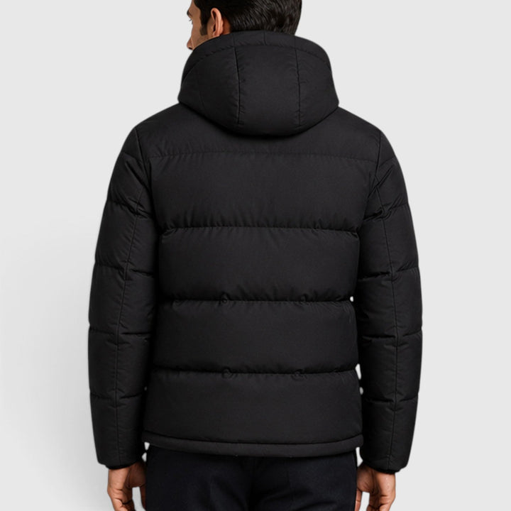 Eugene | Essential Hooded Quilted Puffer Jacket
