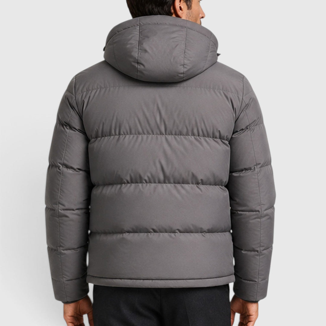 Victor | Classic Hooded Puffer Jacket for Men