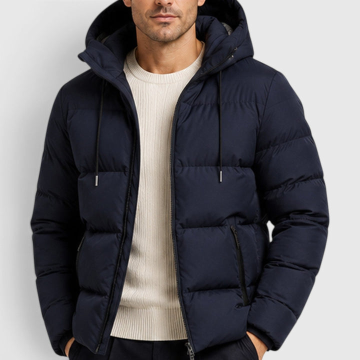 Eugene | Essential Hooded Quilted Puffer Jacket