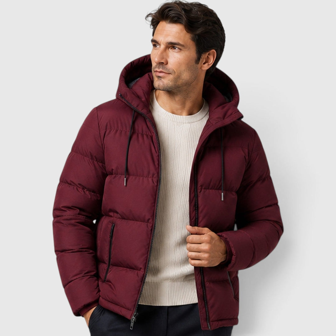 Victor | Classic Hooded Puffer Jacket for Men