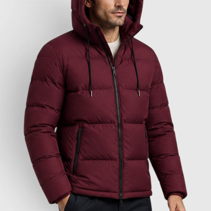 Eugene | Essential Hooded Quilted Puffer Jacket