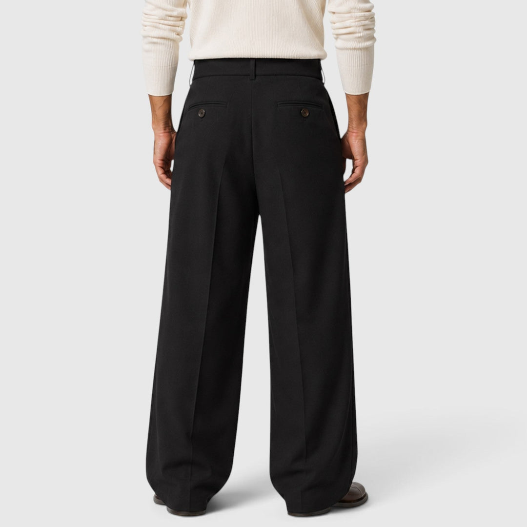 Holt | Sharp Wrinkle-Resistant Straight-Leg Trousers