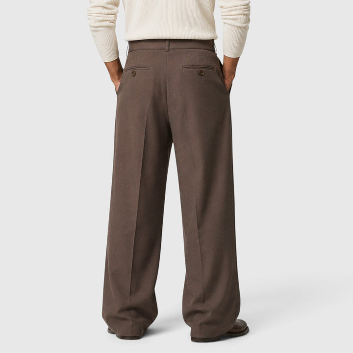 Holt | Sharp Wrinkle-Resistant Straight-Leg Trousers