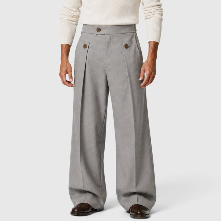 Holt | Sharp Wrinkle-Resistant Straight-Leg Trousers
