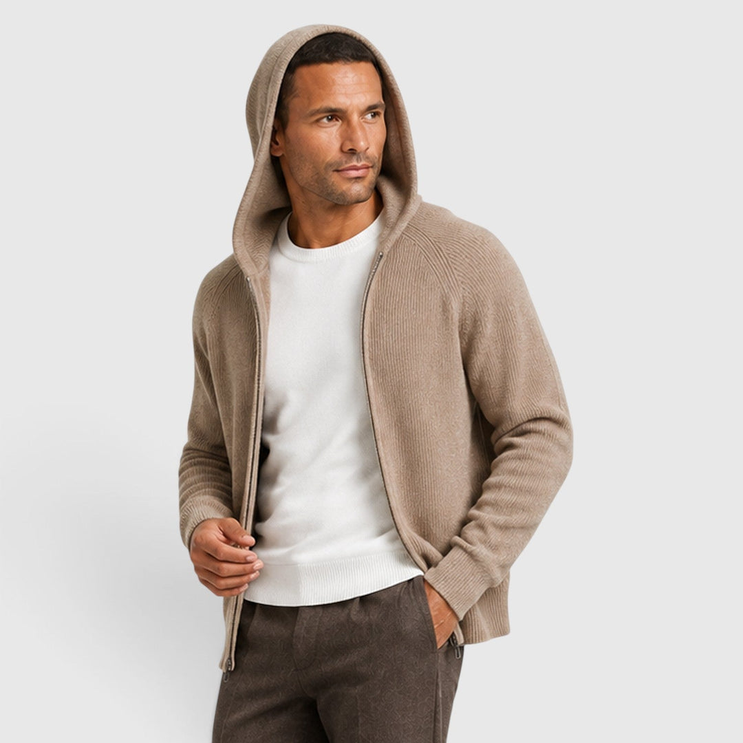 Roscoe | Cosy Cashmere Hooded Sweater for Men