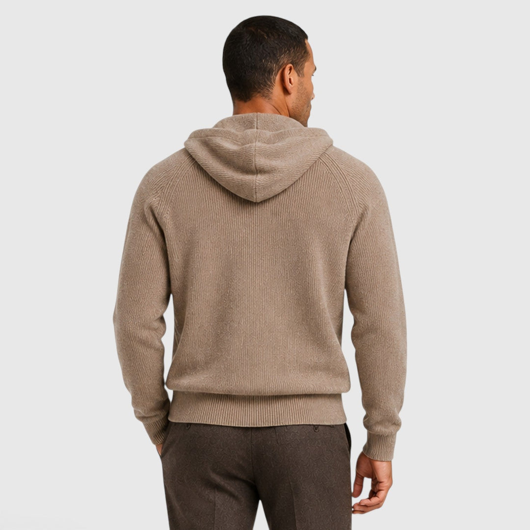 Roscoe | Cosy Cashmere Hooded Sweater for Men