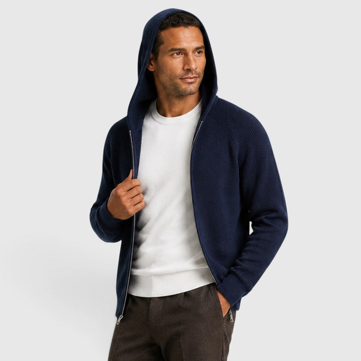 Roscoe | Cosy Cashmere Hooded Sweater for Men