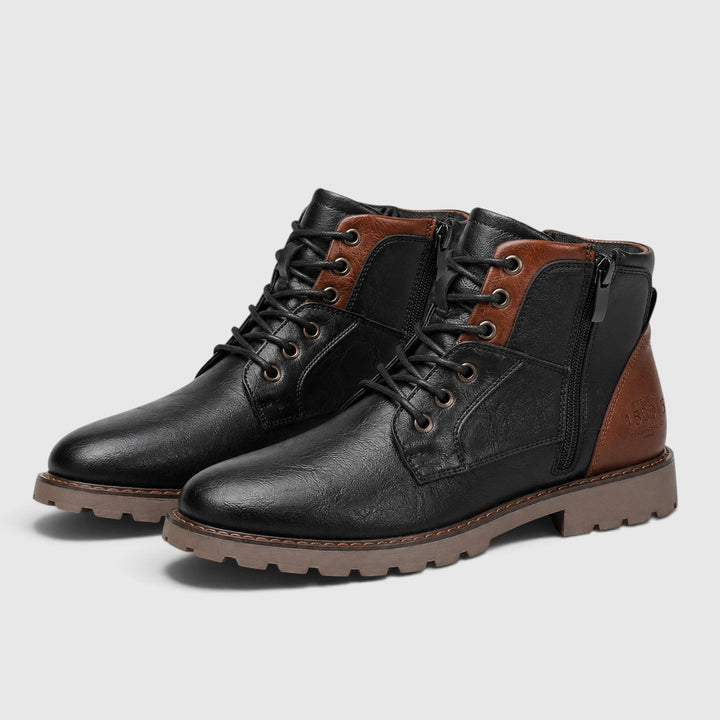 Ali | Sleek Side-Zip Mens Ankle Boots