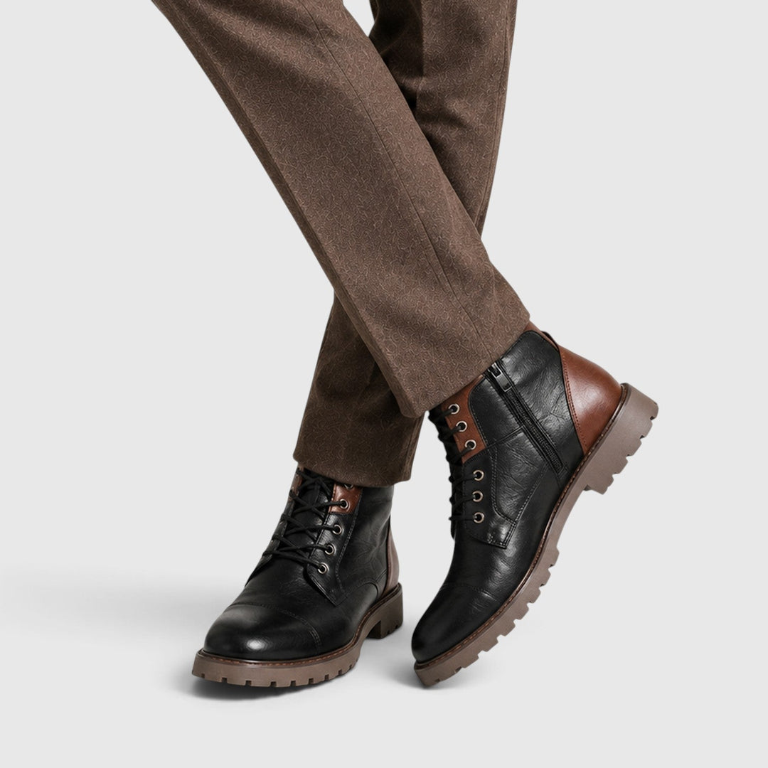 Ali | Sleek Side-Zip Mens Ankle Boots