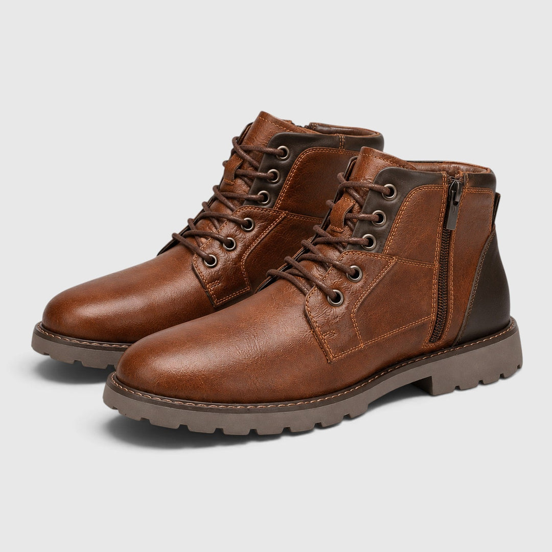 Ali | Sleek Side-Zip Mens Ankle Boots