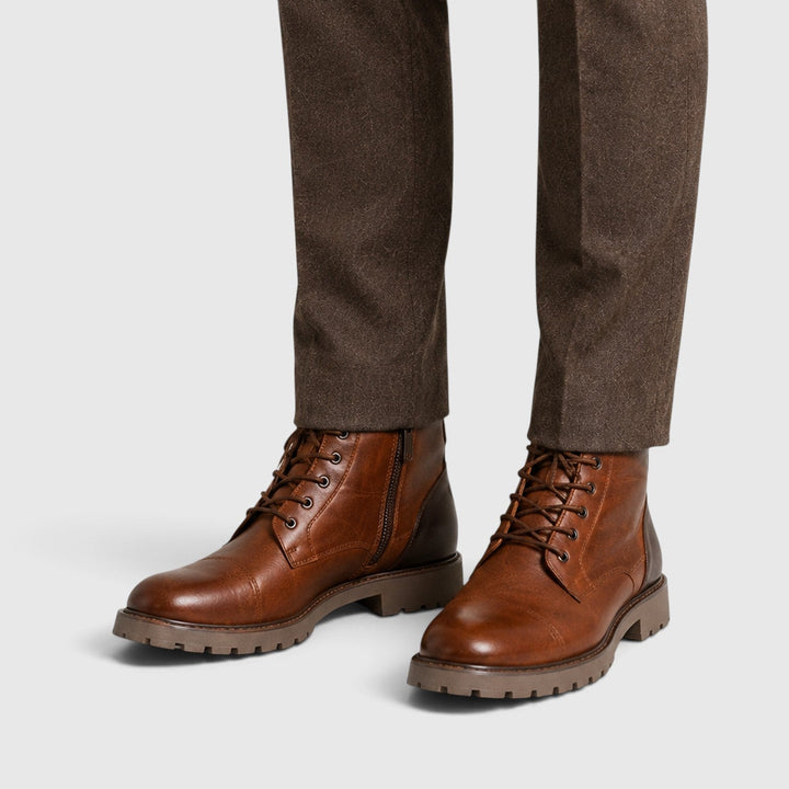 Ali | Sleek Side-Zip Mens Ankle Boots