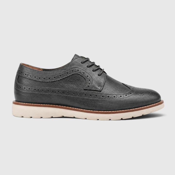 Andrew | Dapper Leather Brogue Smart Casual Shoes