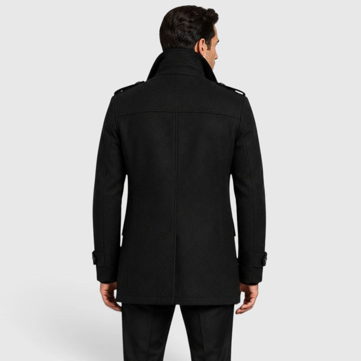 Channing | Sharp Quilted Wool-Blend Coat
