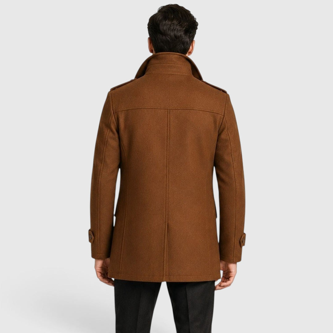 Channing | Sharp Quilted Wool-Blend Coat
