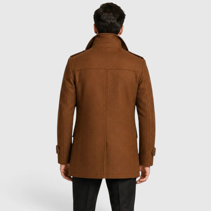 Channing | Sharp Quilted Wool-Blend Coat
