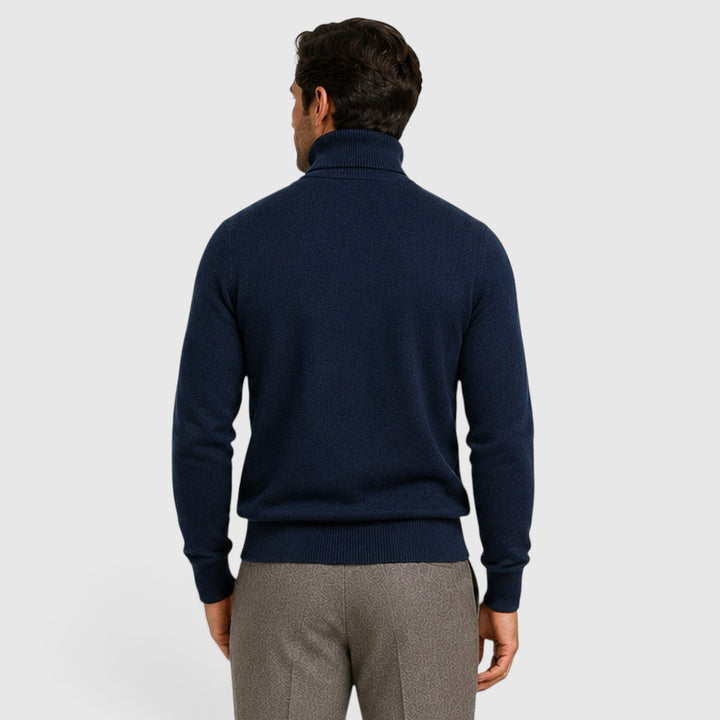 Brandon | Sleek Roll Neck Jumper Men