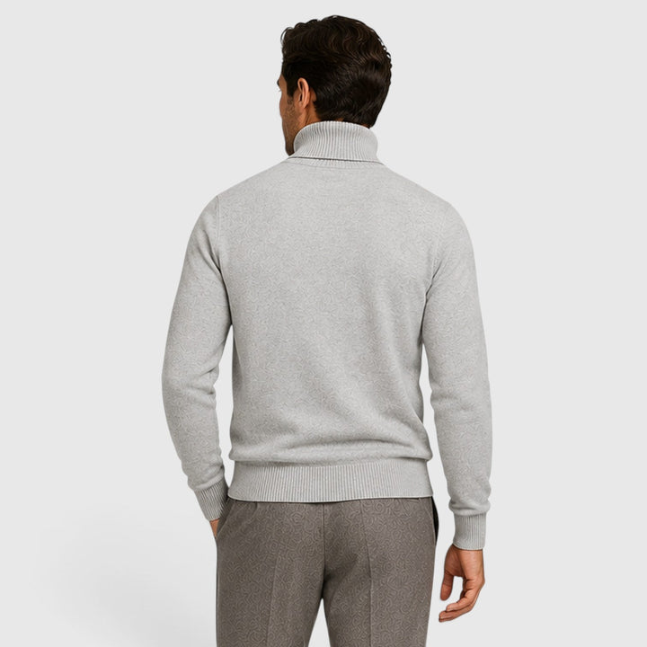 Brandon | Sleek Roll Neck Jumper Men