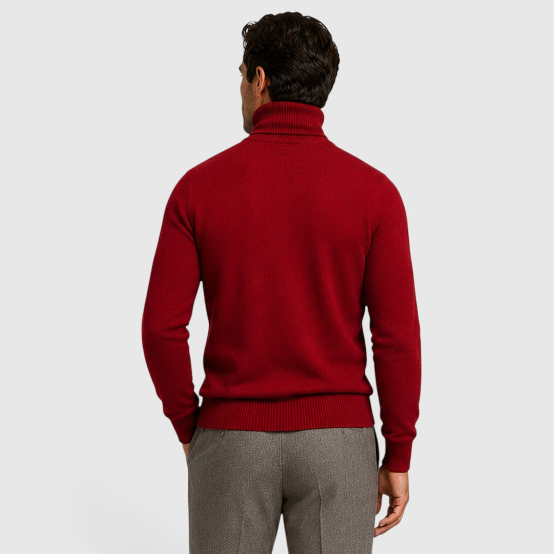 Brandon | Sleek Roll Neck Jumper Men