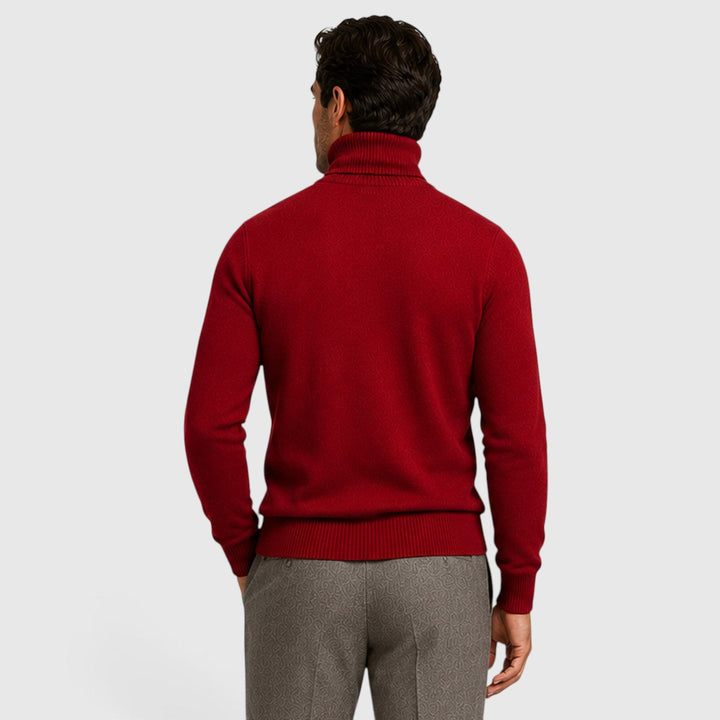 Brandon | Sleek Roll Neck Jumper Men