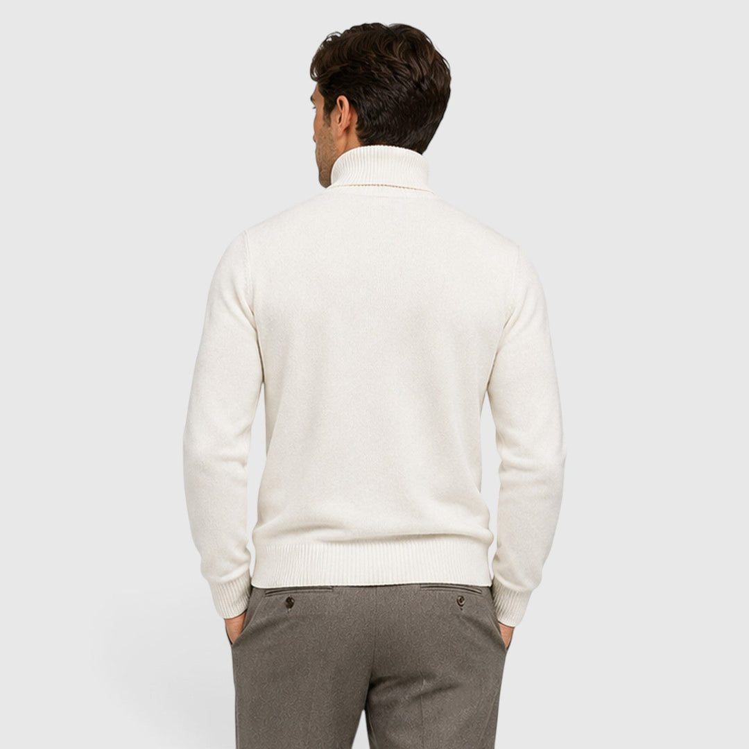 Brandon | Sleek Roll Neck Jumper Men