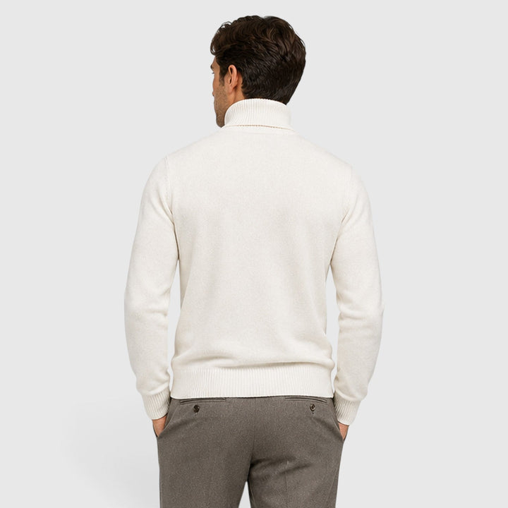 Brandon | Sleek Roll Neck Jumper Men