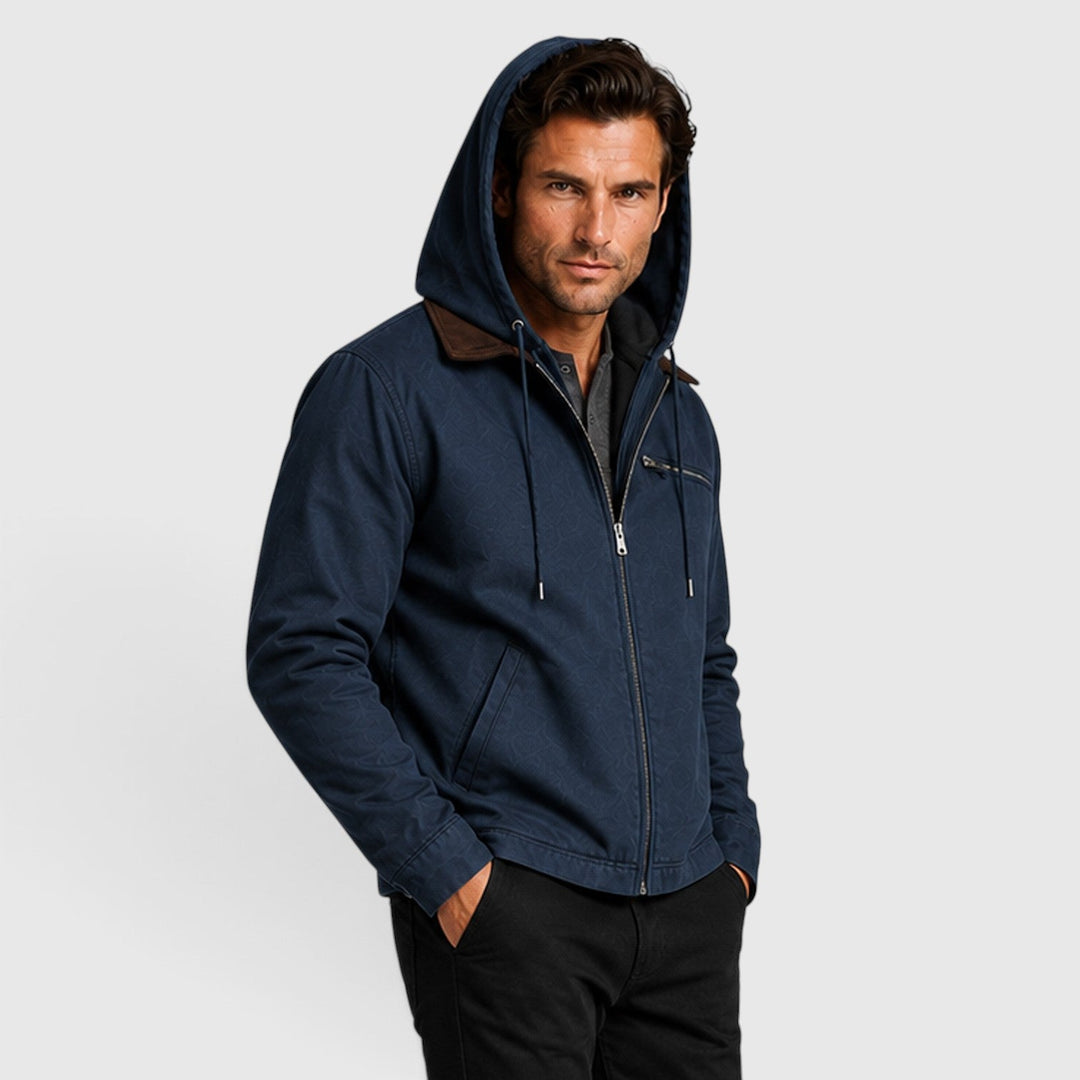 Boyce | Rugged Hooded Zip Jacket