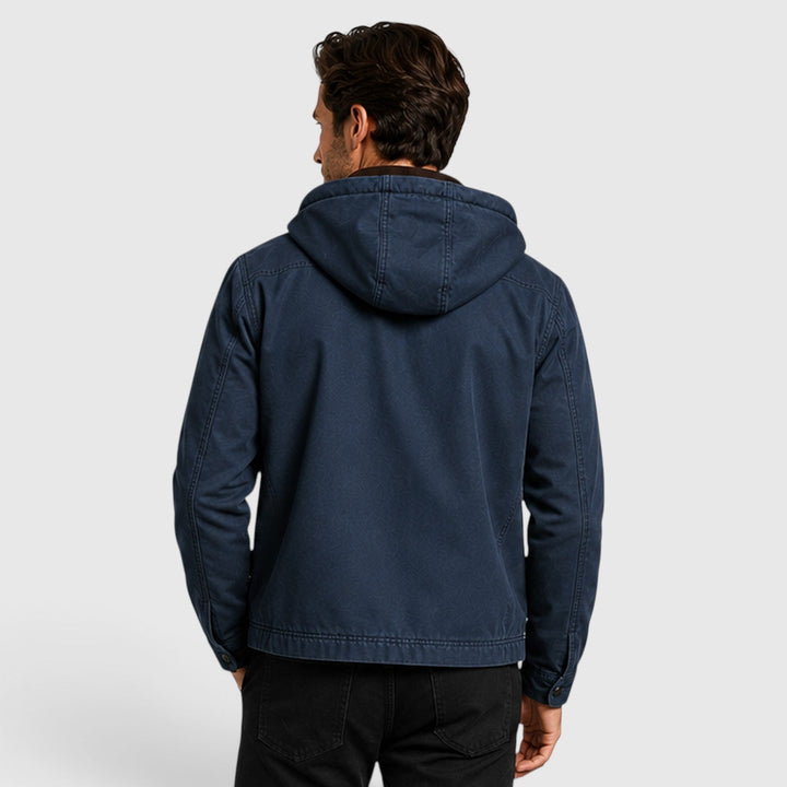 Boyce | Rugged Hooded Zip Jacket