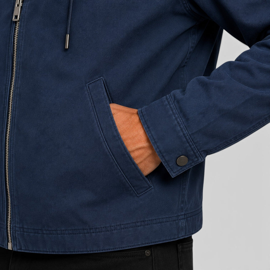 Boyce | Rugged Hooded Zip Jacket