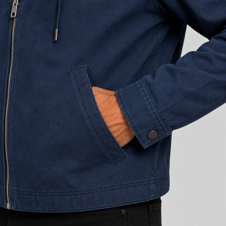 Boyce | Rugged Hooded Zip Jacket