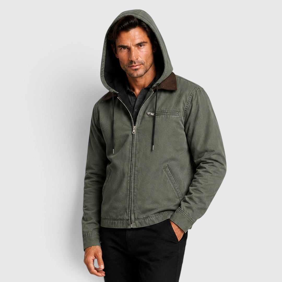Boyce | Rugged Hooded Zip Jacket