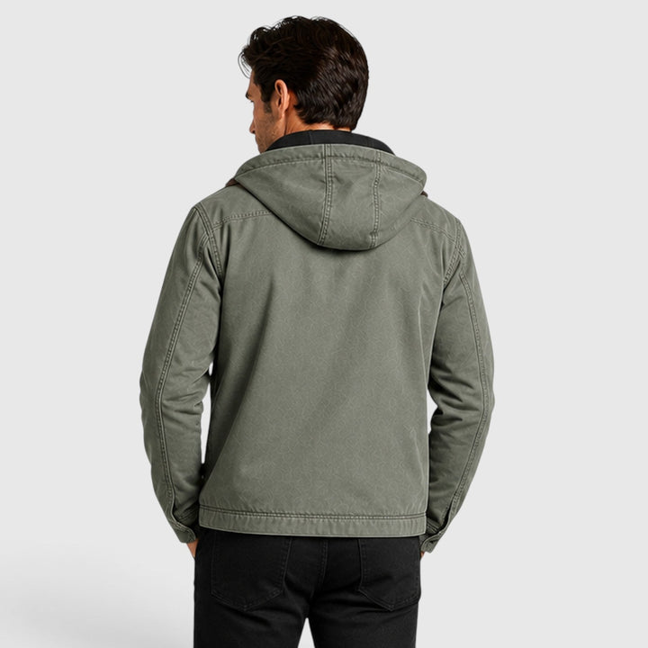 Boyce | Rugged Hooded Zip Jacket