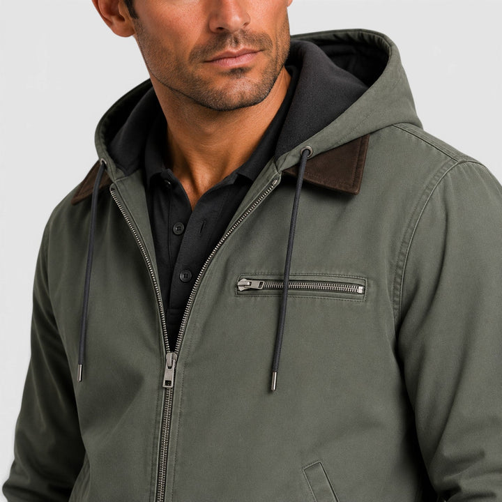 Boyce | Rugged Hooded Zip Jacket