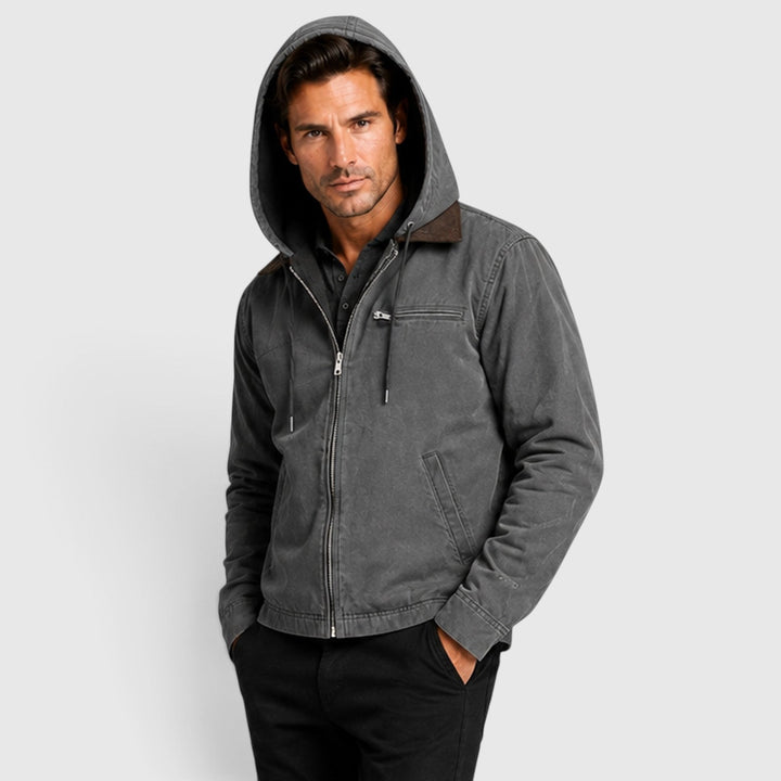 Boyce | Rugged Hooded Zip Jacket