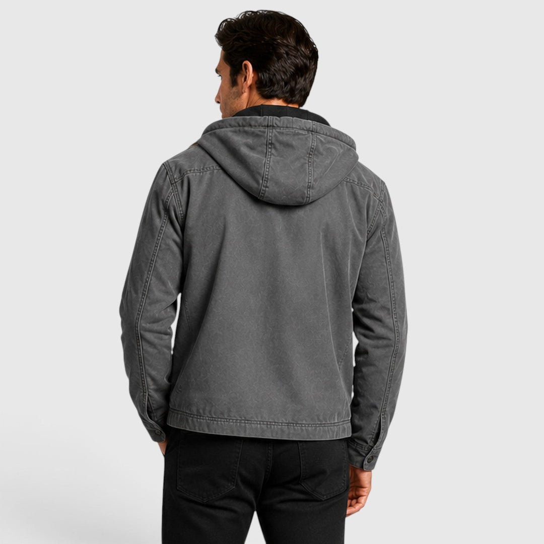 Boyce | Rugged Hooded Zip Jacket