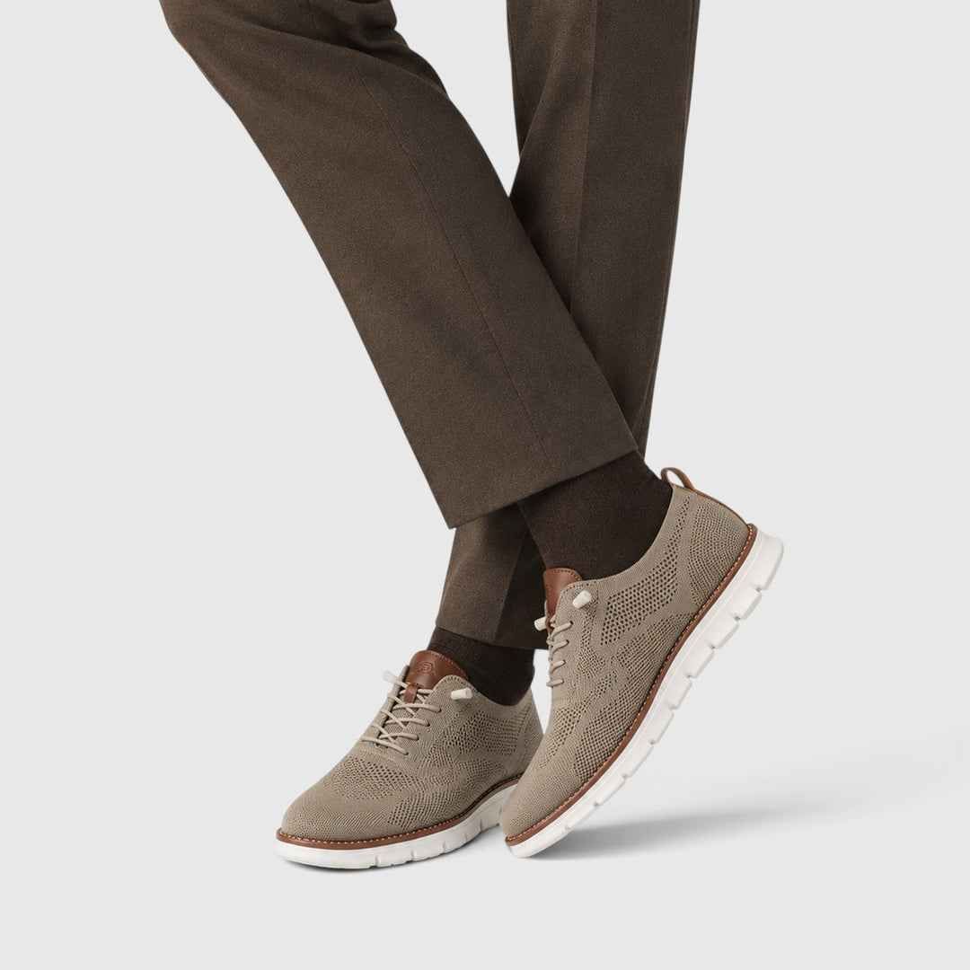 Asa | Effortless Knit Lace-Up Mens Trainers