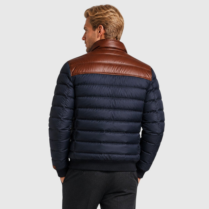 Sinclair | Cozy Fleece-Lined Cotton Casual Jacket for Men